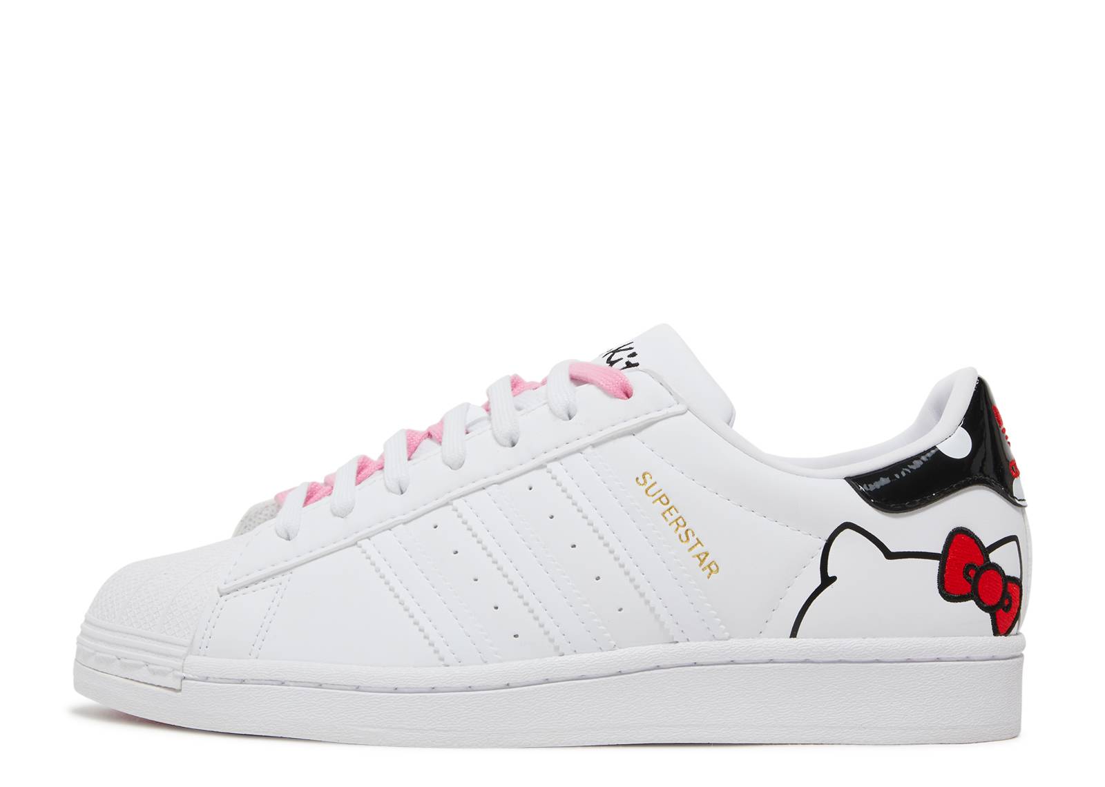 ( Women ) Hello Kitty X Adidas Superstar ‘White Bliss Pink’ GW7168