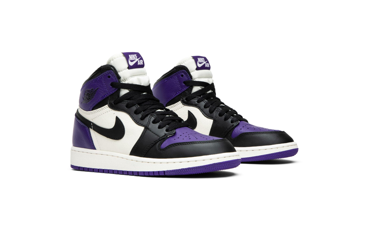 ( Grade School ) Air Jordan 1 Retro High OG ‘Court Purple’ 575441-501