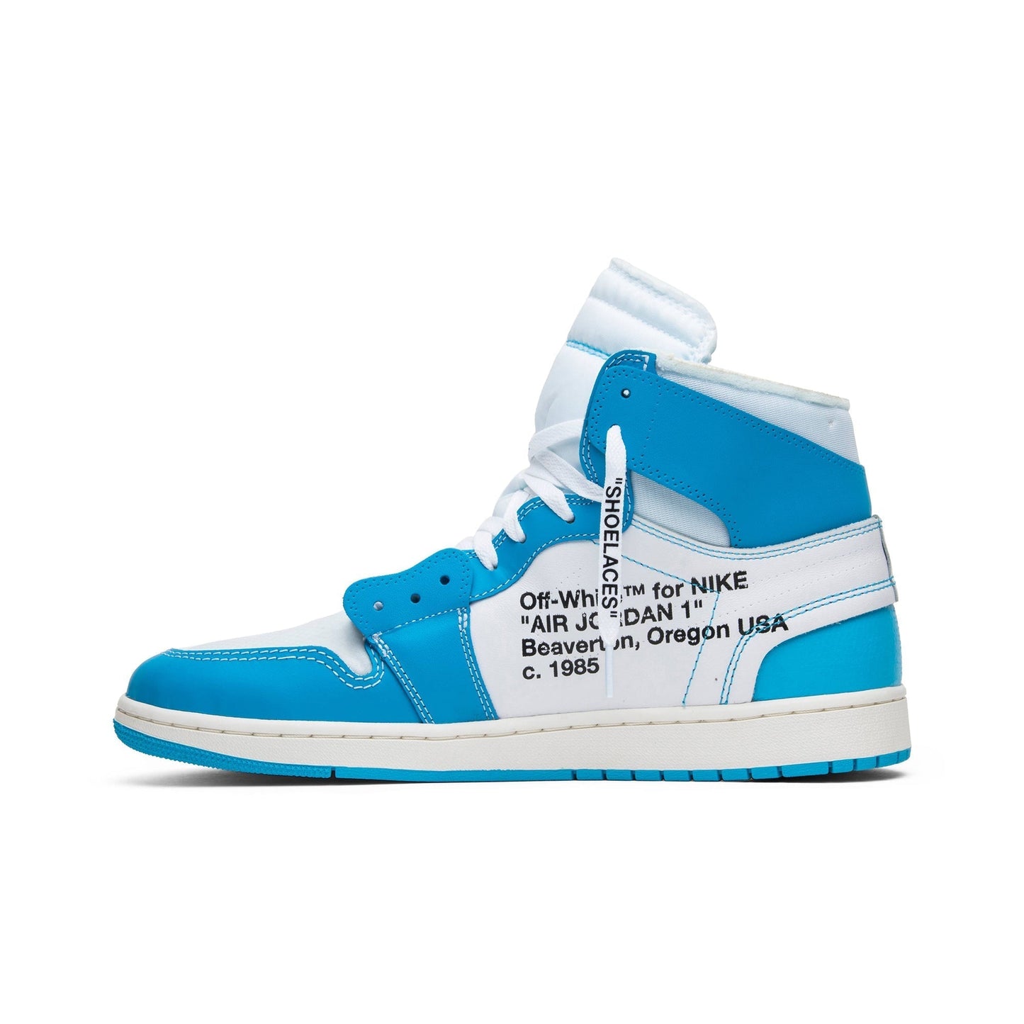 Off-White X Air Jordan 1 Retro High OG 'UNC' AQ0818-148
