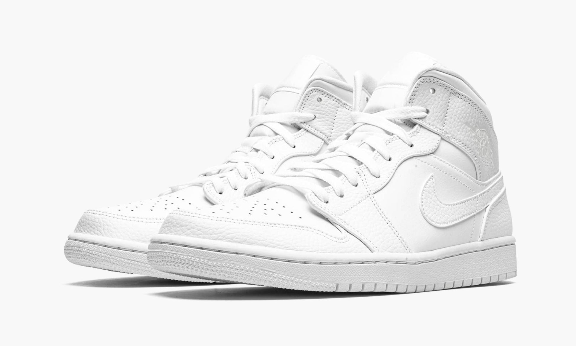 Air Jordan 1 Mid "Triple White"