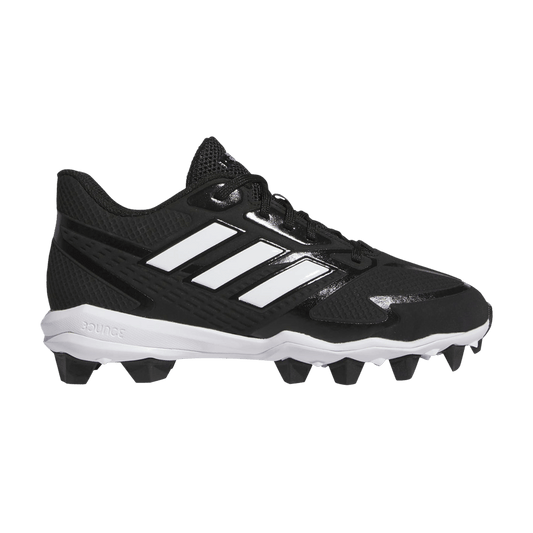 ( Youth ) Adidas Icon 8 MD J Black White IG7201