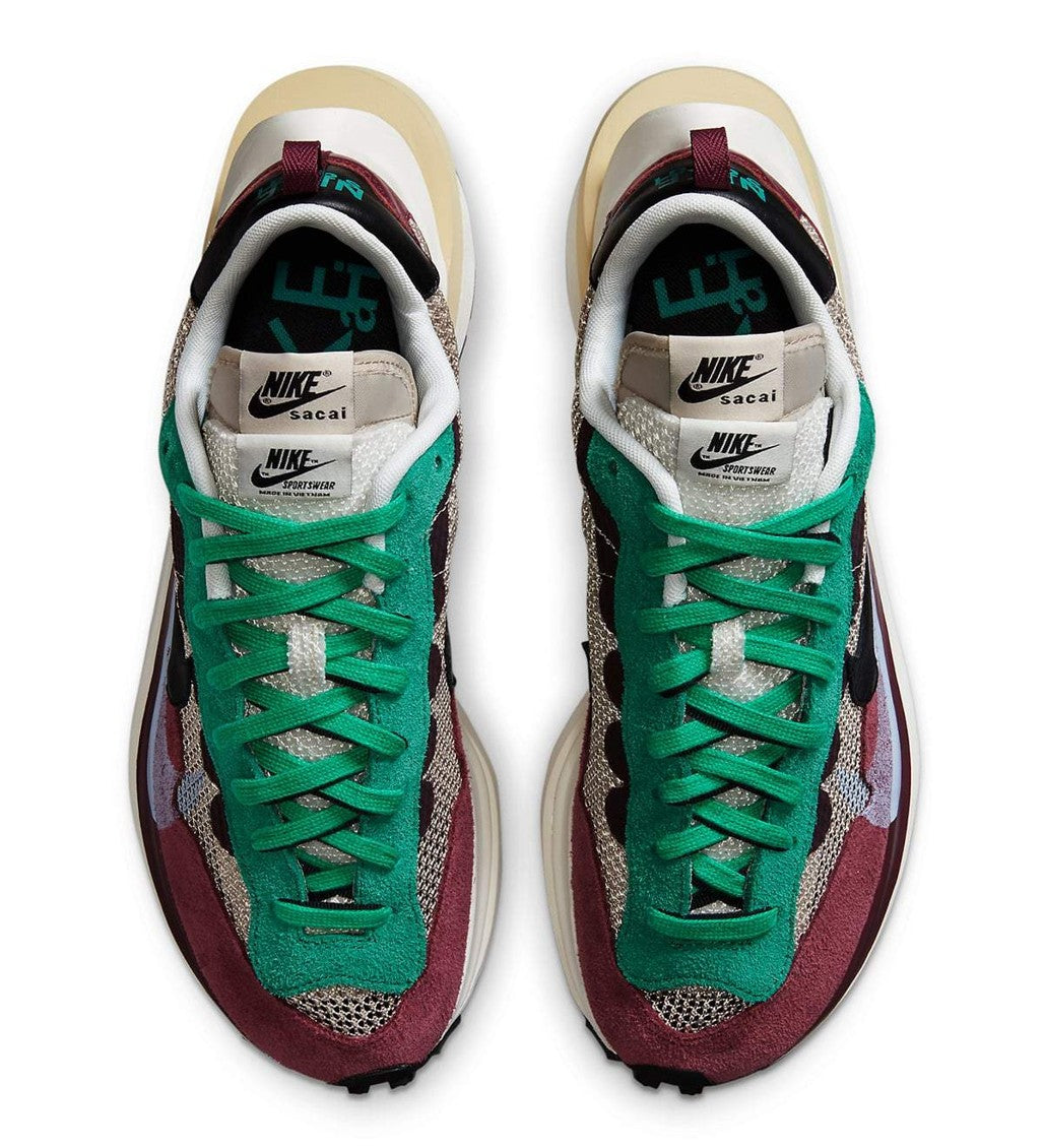 Sacai X Nike Vaporwaffle Red Green