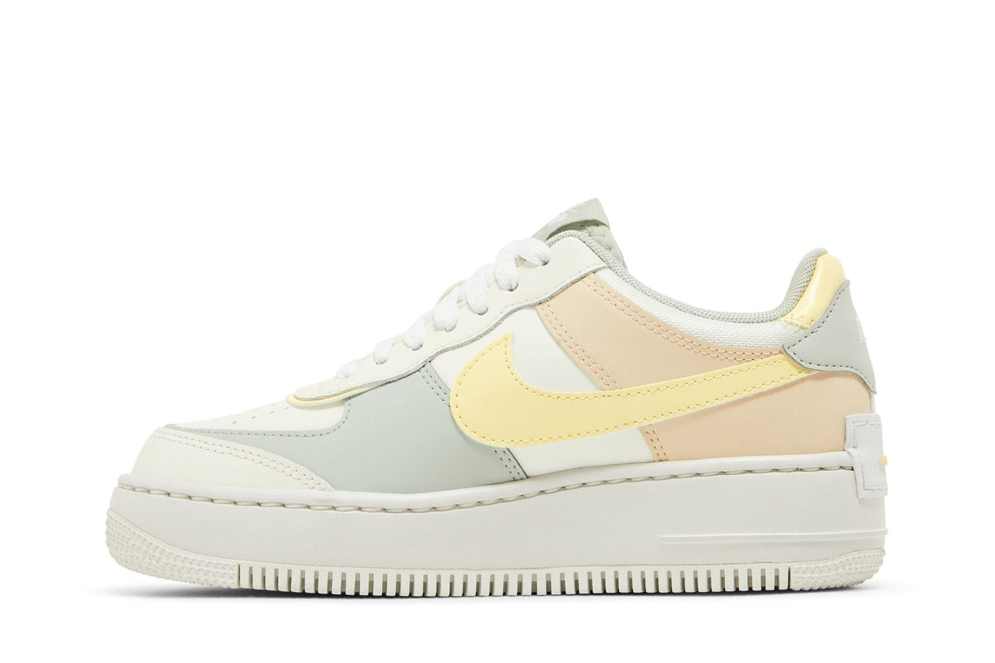( Women ) Nike Air Force 1 Shadow ‘Pearl White Citron Tint’ DR7883-101