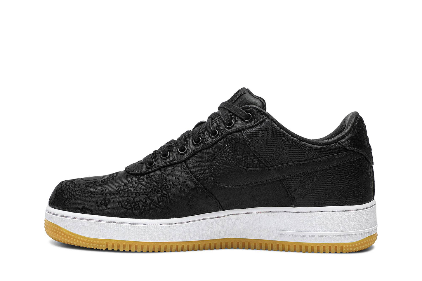 Fragment Design X CLOT X Nike Air Force 1 ‘Black Silk’ [also Worn By Jay Chou] CZ3986-001