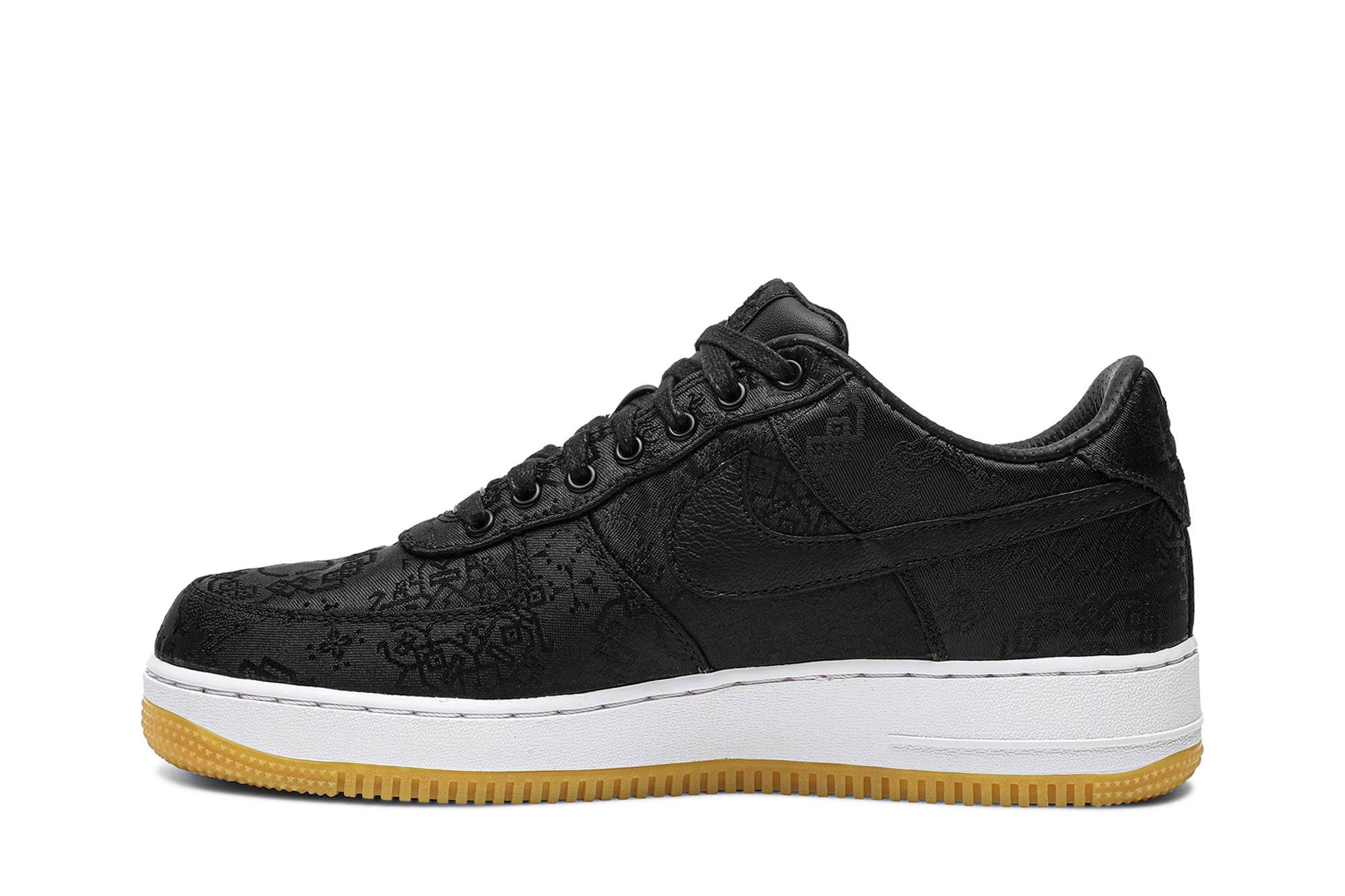 Fragment Design X CLOT X Nike Air Force 1 ‘Black Silk’ [also Worn By Jay Chou] CZ3986-001