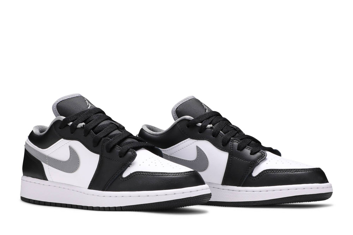 ( Grade School ) Air Jordan 1 Low Black Medium Grey 553560-040