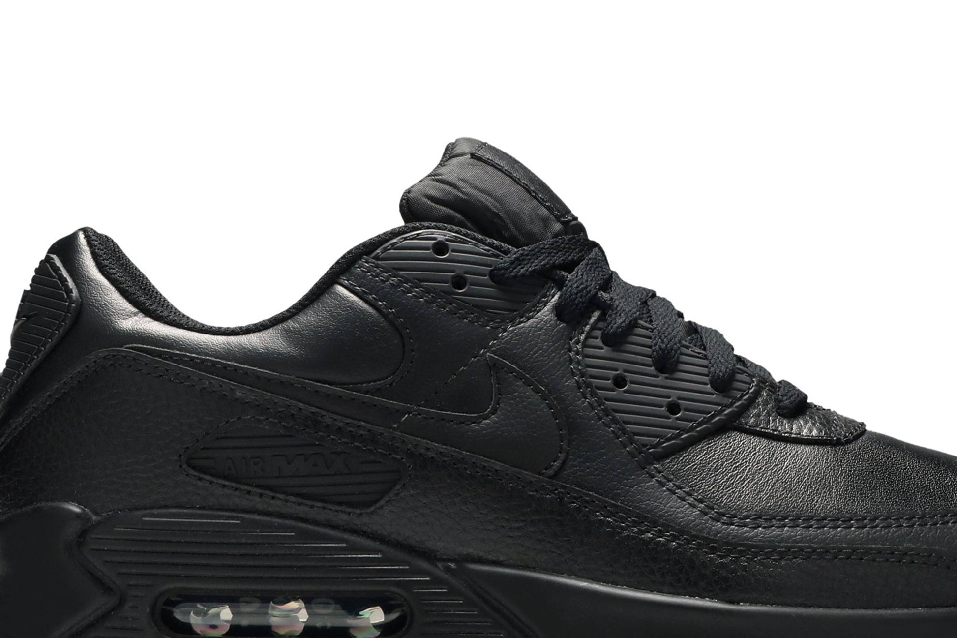 Nike Air Max 90 Leather ‘Triple Black’ ( 20 ) CZ5594-001