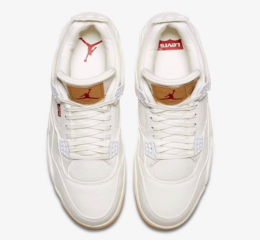 Air Jordan 4 Retro White Denim X Levi’s