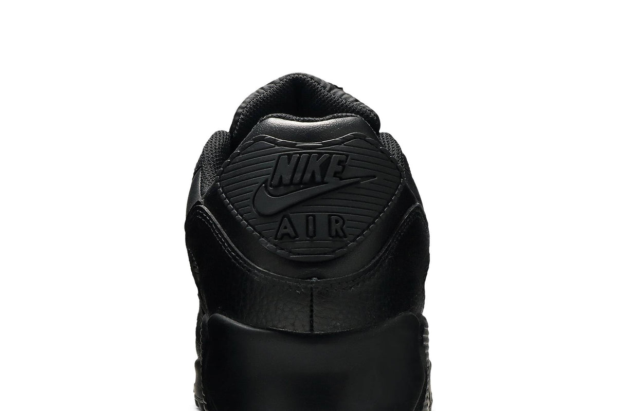 Nike Air Max 90 Leather 'Triple Black' ( 20 ) CZ5594-001