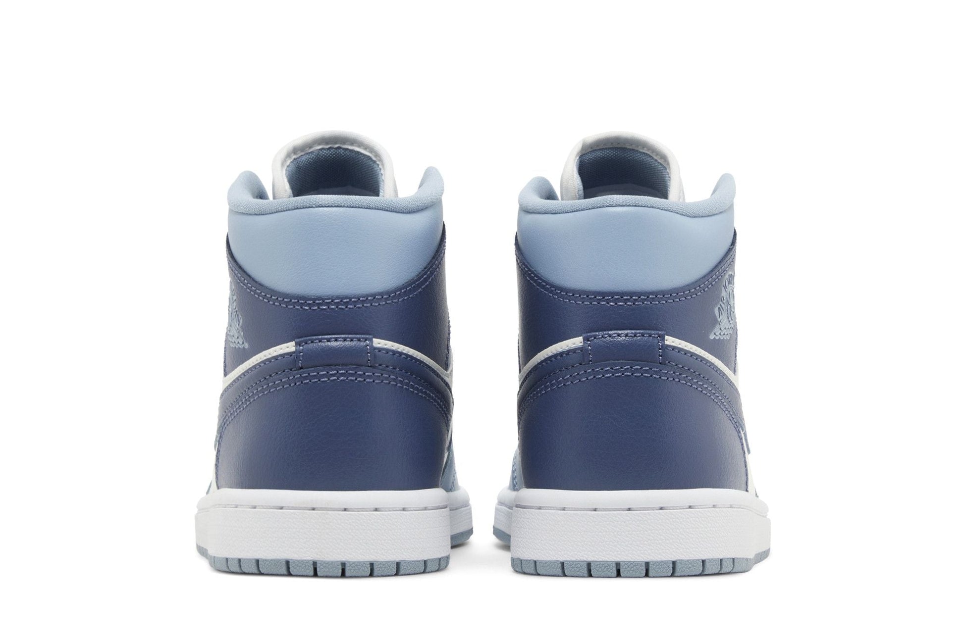 ( Women ) Air Jordan 1 Mid ‘Sail Diffused Blue’ BQ6472-140