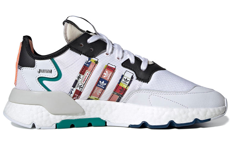 Adidas Originals Nite Jogger Boost ‘Grey Black Green’ FX3811