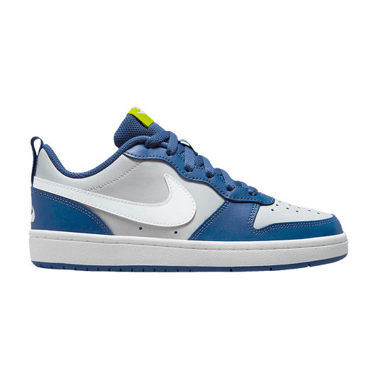 ( Youth ) Nike Court Borough Low 2 'Grey Fog Mystic Navy' BQ5448-016