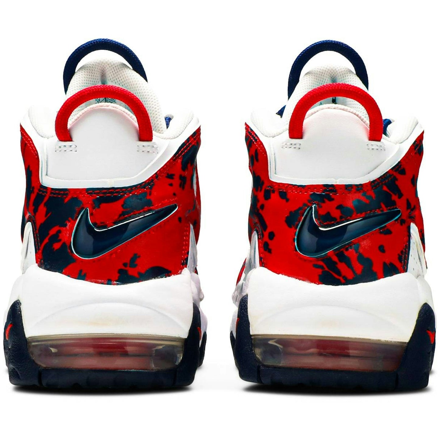 ( Grade School ) Nike Air More Uptempo ‘White Blue Red Camo’ CZ7885-100