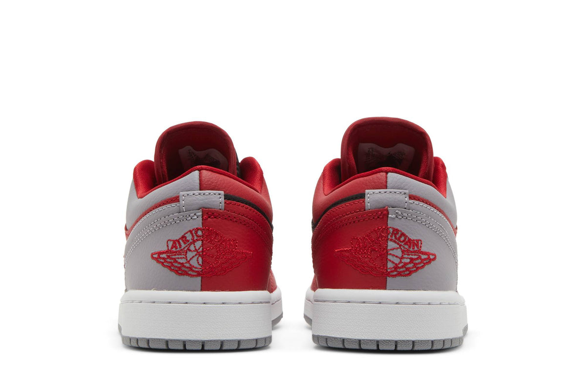 ( Women ) Air Jordan 1 Low SE 'Split – Gym Red Cement Grey' DR0502-600