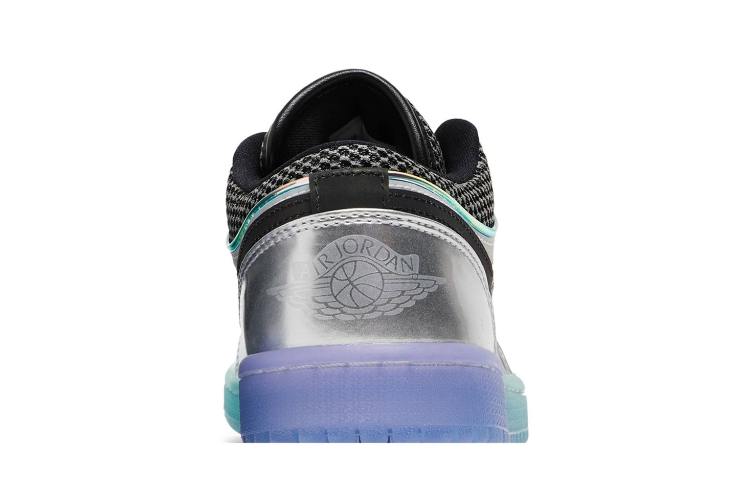 ( Women ) Air Jordan 1 Low SE ‘Metallic Silver Gradient’ DJ5199-109