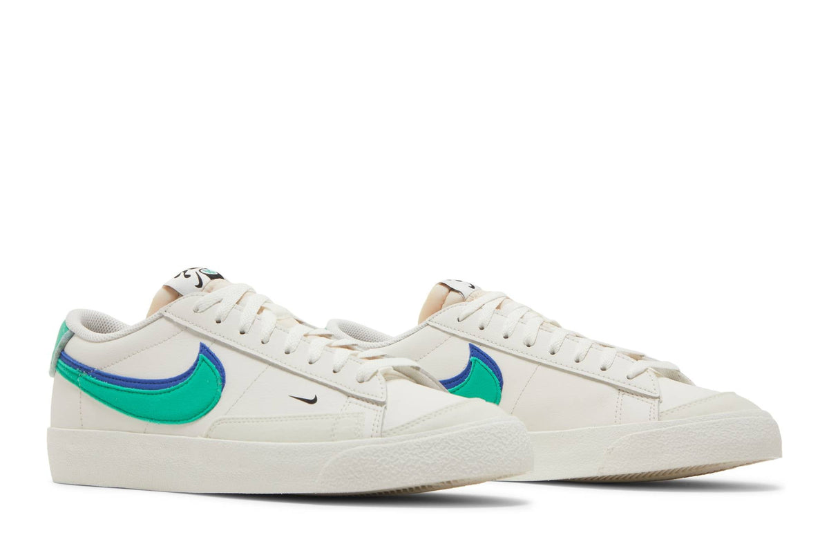 Nike Blazer Low 72 Double Swoosh 'Sail Green Blue' DO9777-001