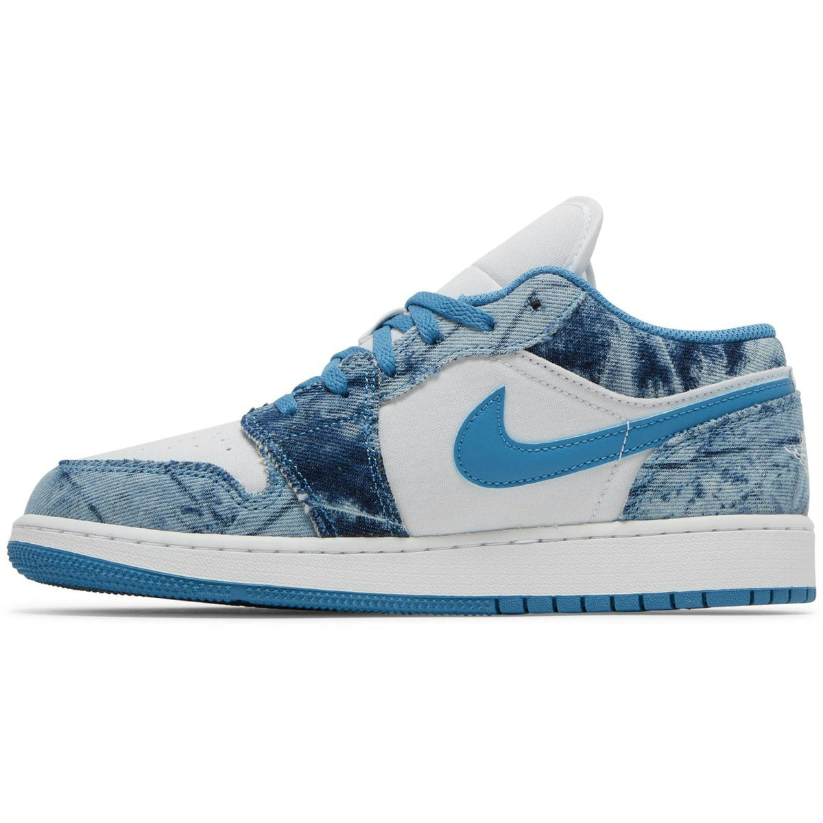 ( Grade School ) Air Jordan 1 Low 'Washed Denim' DM8947-100