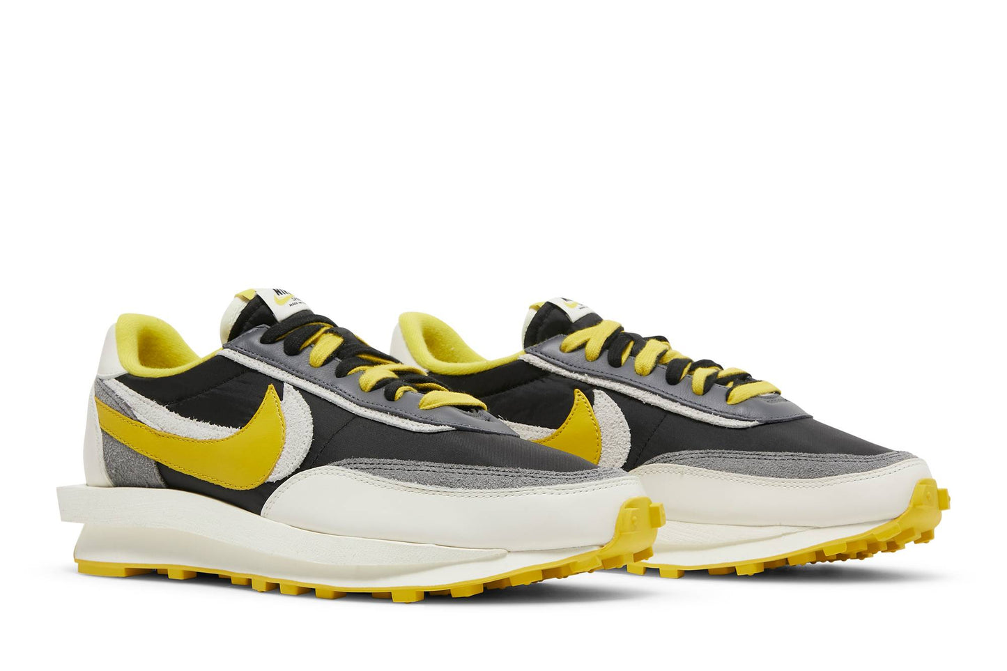 Sacai X UNDERCOVER X Nike LDWaffle ‘Bright Citron’ DJ4877-001