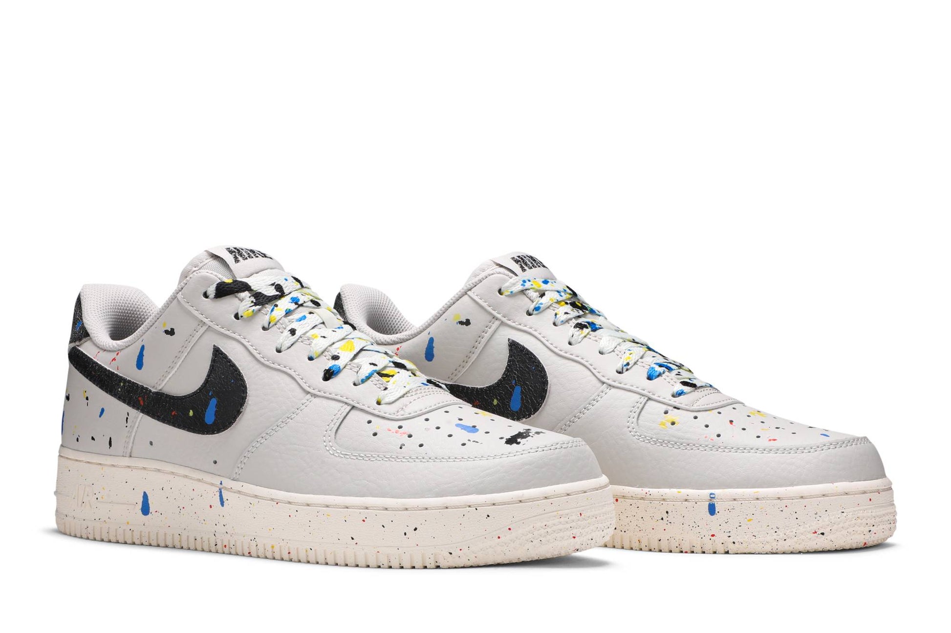 Nike Air Force 1 ’07 LV8 ‘Paint Splatter – Light Bone’ CZ0339-001