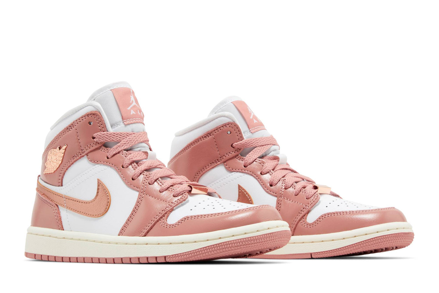 ( Women ) Air Jordan 1 Mid SE ‘Red Stardust’ FB9892-670