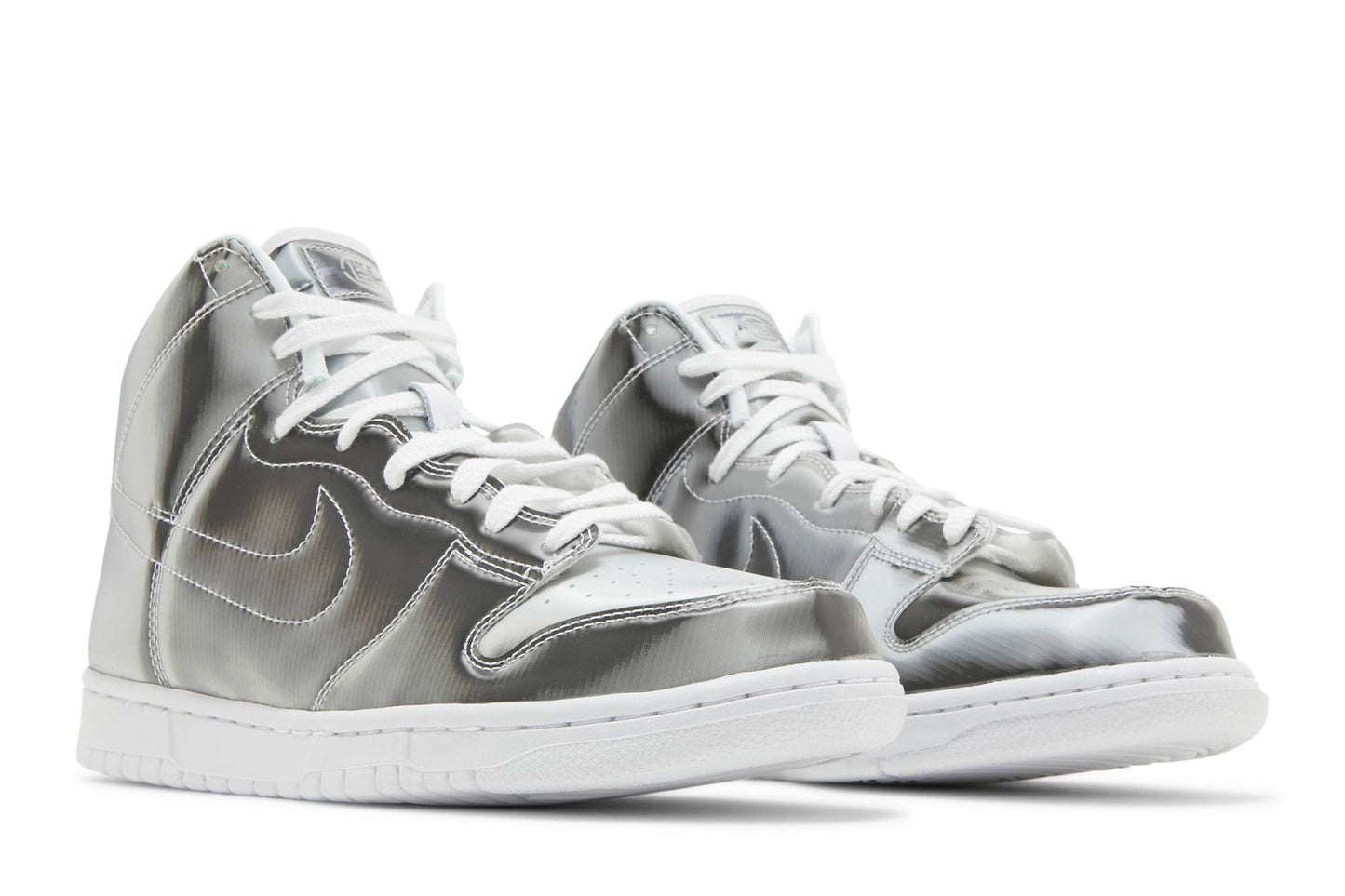 CLOT X Nike Dunk High ‘Silver Metallic’ DH4444-900