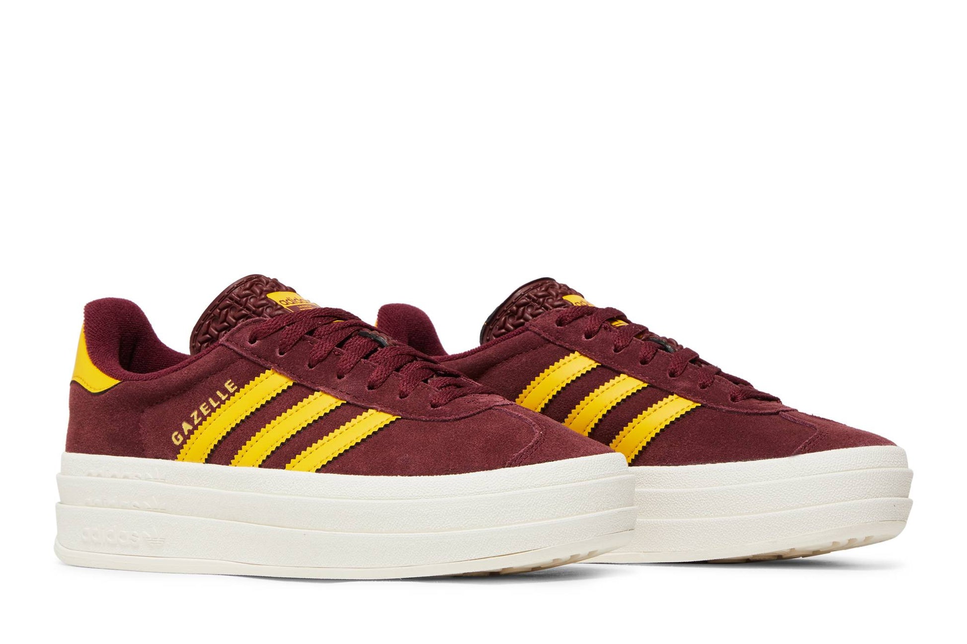 ( Women ) Adidas Gazelle Bold ‘Shadow Red Gold’ IF5195