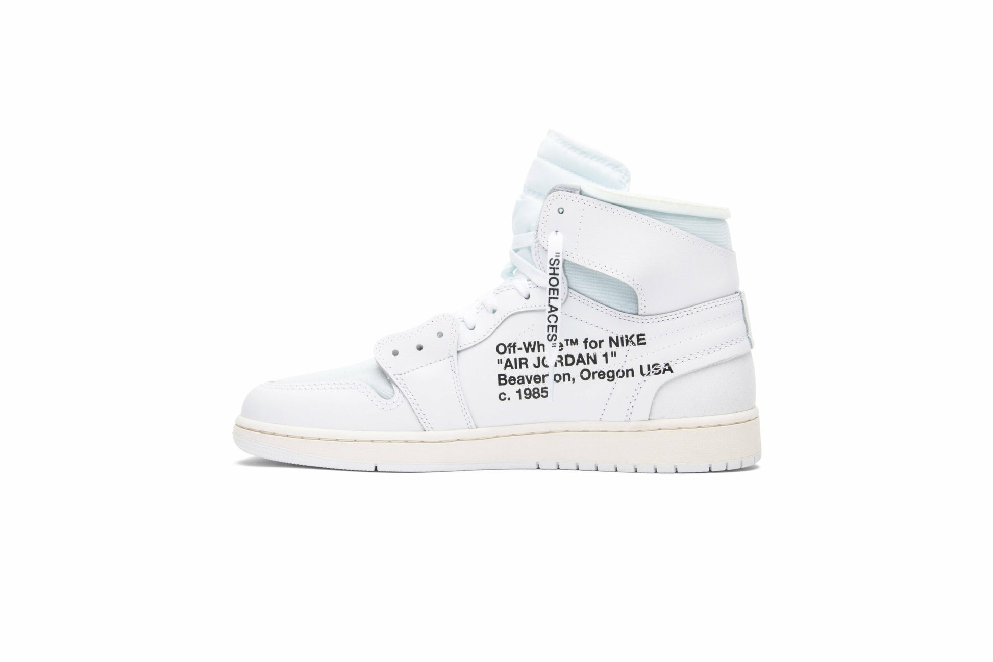 Off-White X Air Jordan 1 Retro High OG White 2018 AQ0818-100