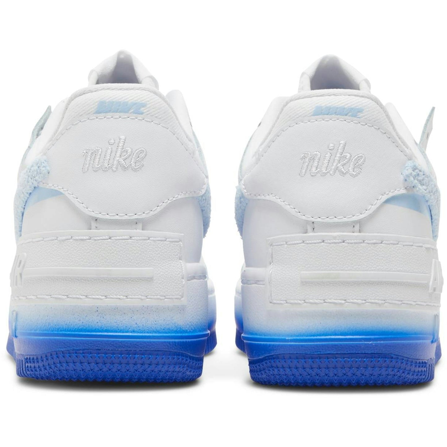 ( Women ) Nike Air Force 1 Shadow ‘Chenille Swoosh – Blue Tint’ FJ4567-100