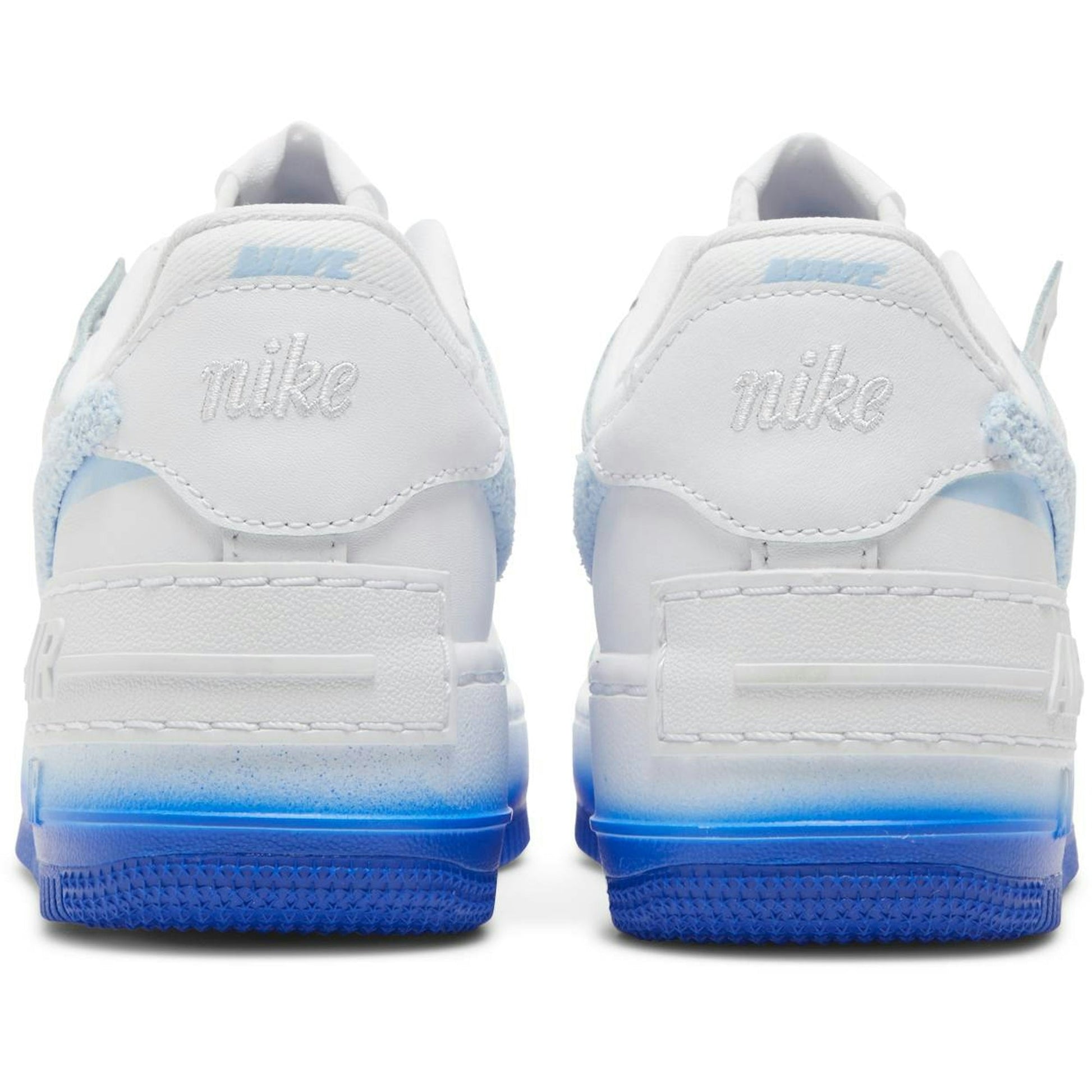 ( Women ) Nike Air Force 1 Shadow ‘Chenille Swoosh – Blue Tint’ FJ4567-100