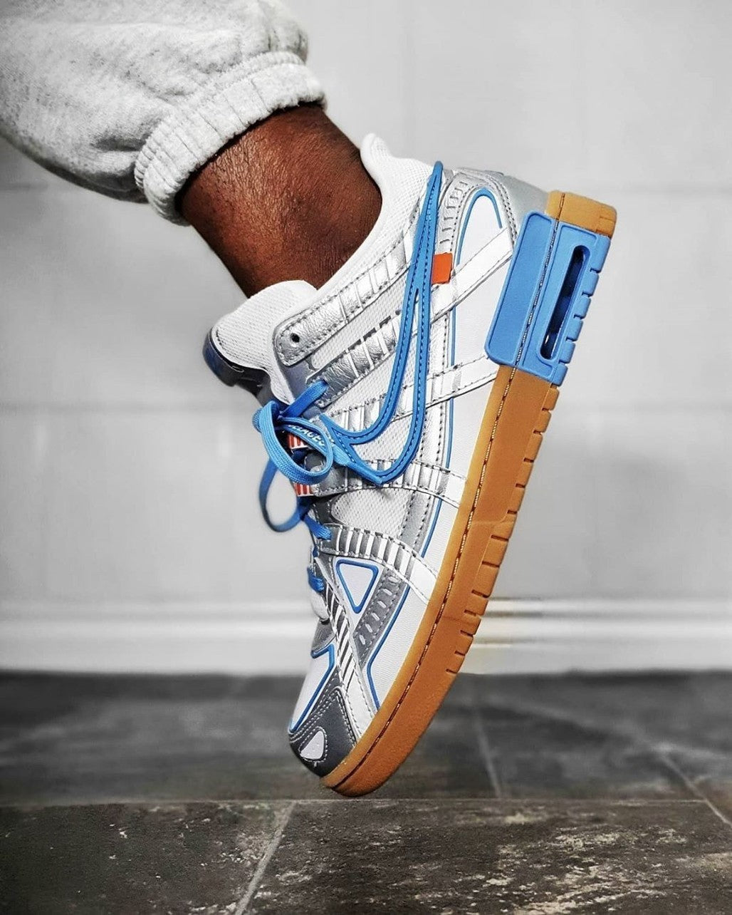 Nike X Off-White Rubber Dunk UNC