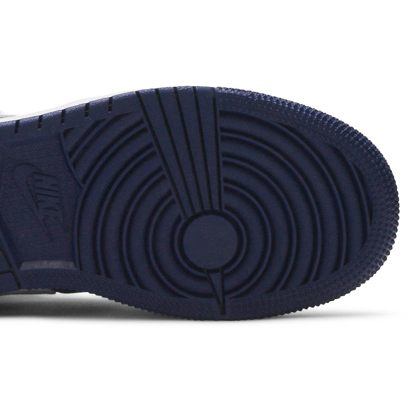 ( Grade School ) Air Jordan 1 Mid ‘White Deep Royal Blue’ 554725-131