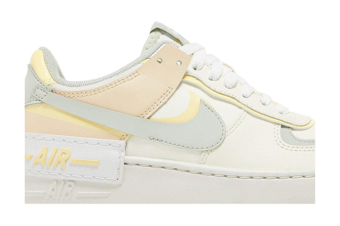 ( Women ) Nike Air Force 1 Shadow ‘Pearl White Citron Tint’ DR7883-101