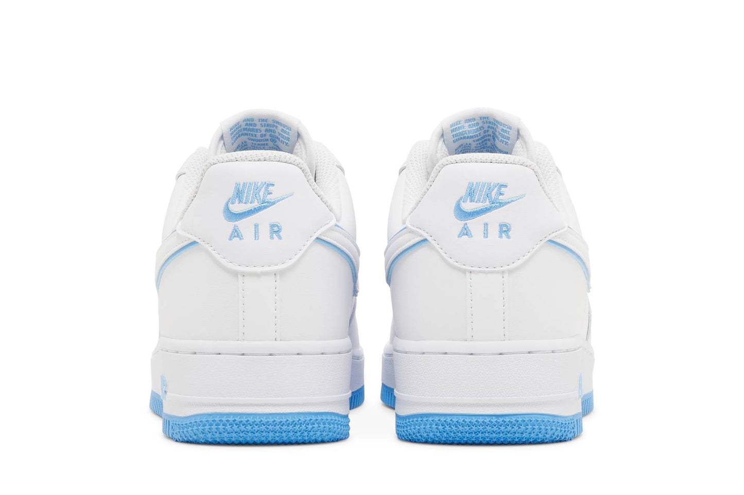 Nike Air Force 1 ’07 Low White University Blue Sole DV0788-101