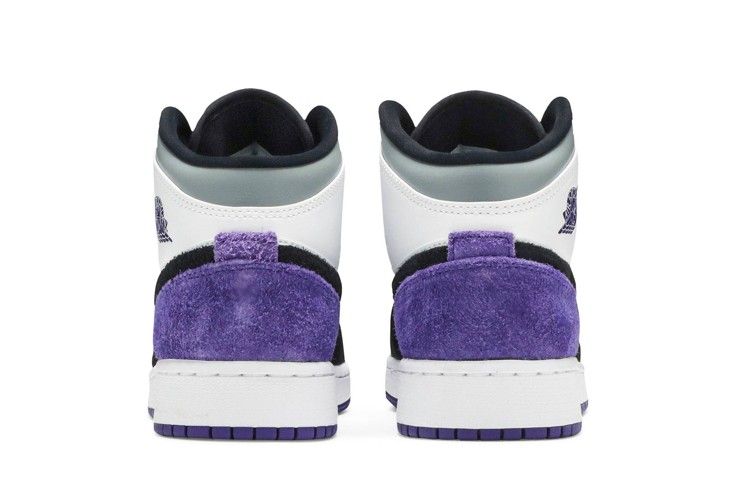 ( Grade School ) Air Jordan 1 Mid SE ‘Varsity Purple’ BQ6931-105