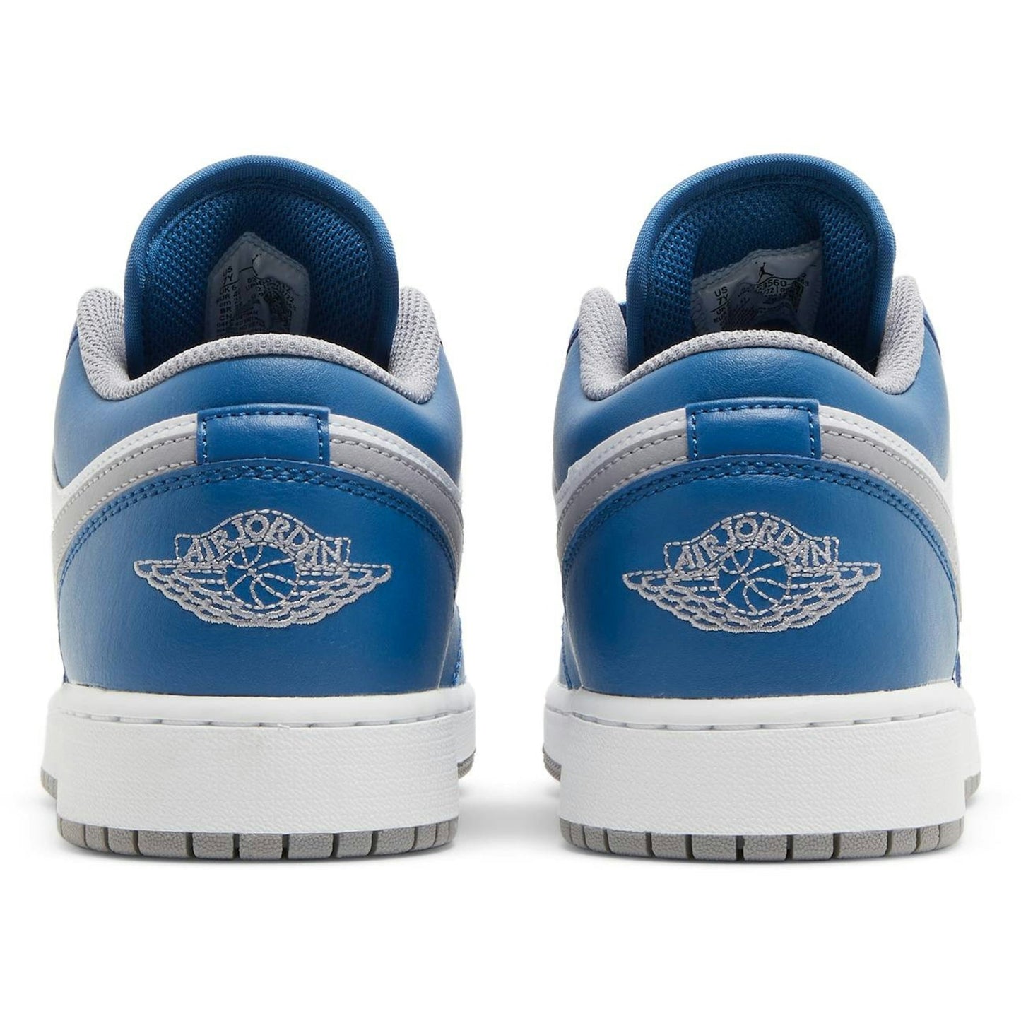 ( Grade School ) Air Jordan 1 Low ‘True Blue Cement’ 553560-412