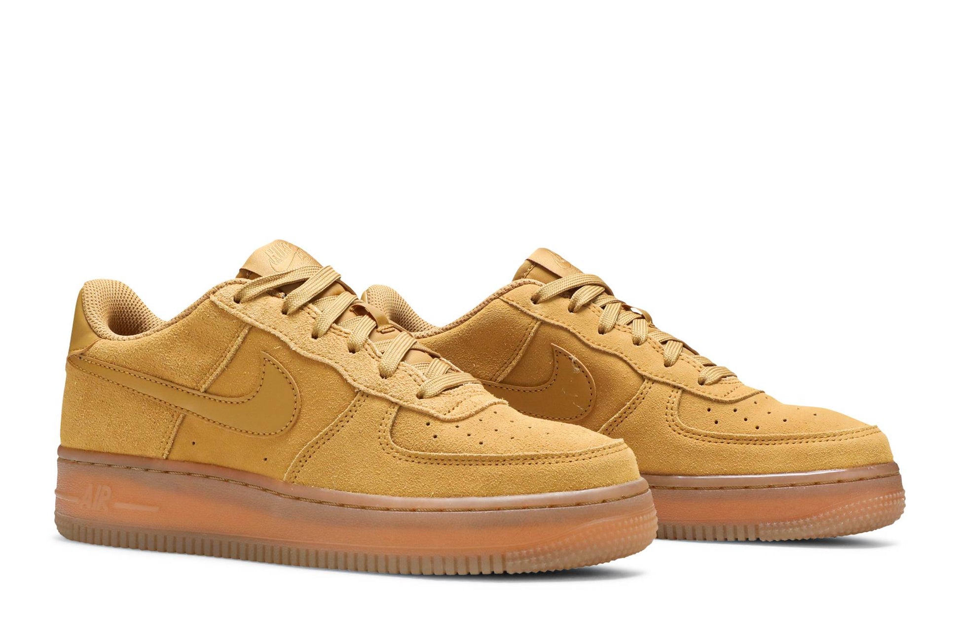 ( Grade School ) Nike Air Force 1 Low ‘Wheat ( 2019 ) ’ BQ5485-700