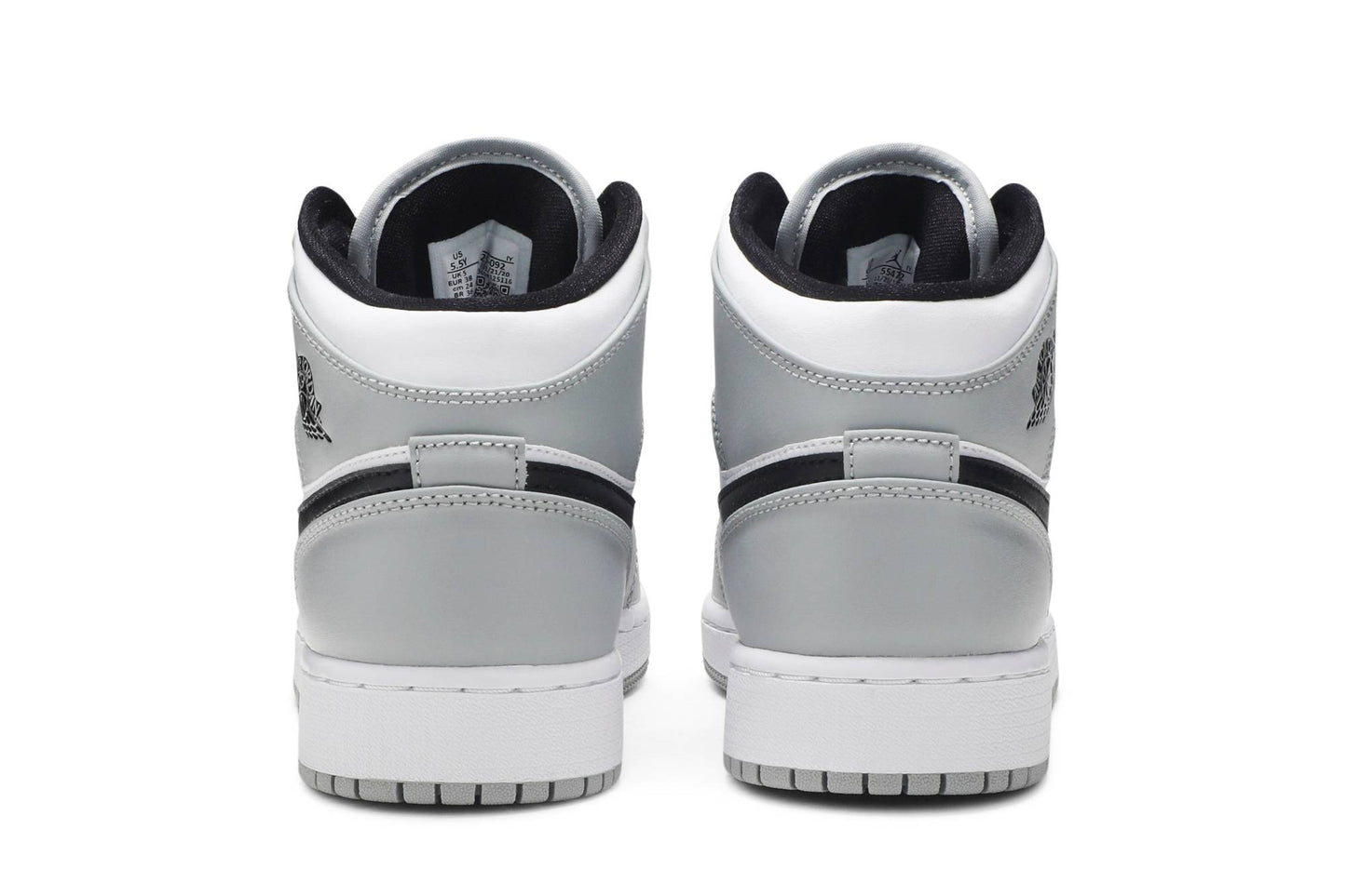 ( Grade School ) Air Jordan 1 Mid ‘Light Smoke Grey’ 554725-092
