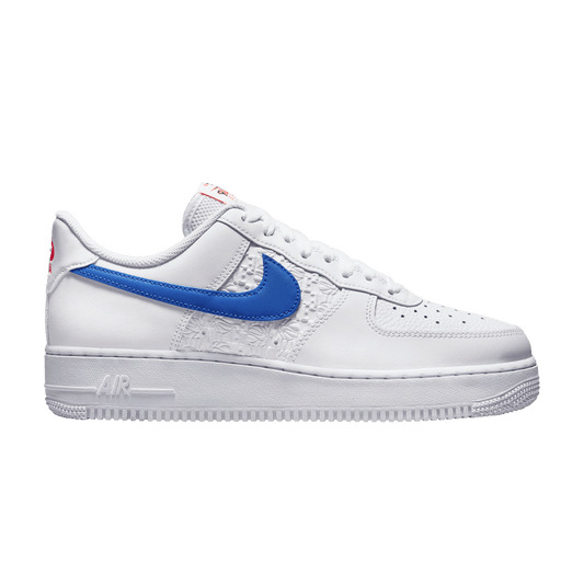 Nike Air Force 1 ’07 ‘Embossed Hoops – Racer Blue’ FD0667-100