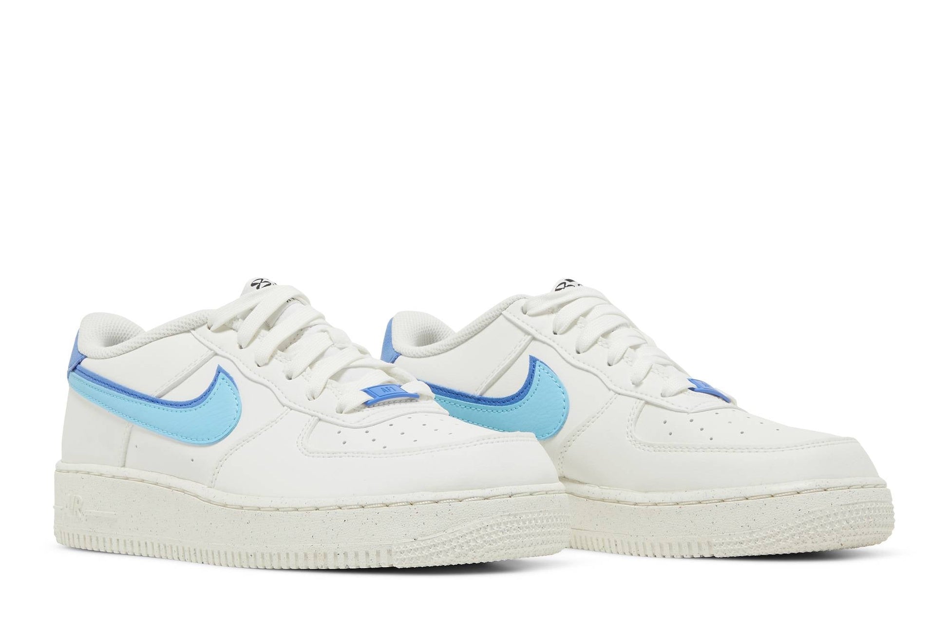 ( Grade School ) Nike Air Force 1 LV8 ‘Sail Medium Blue’ DQ0359-100