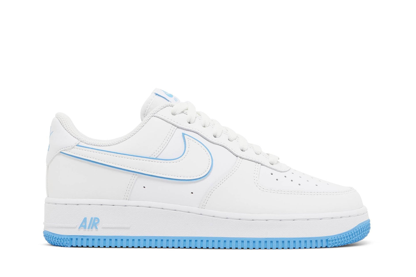 Nike Air Force 1 ’07 Low White University Blue Sole DV0788-101
