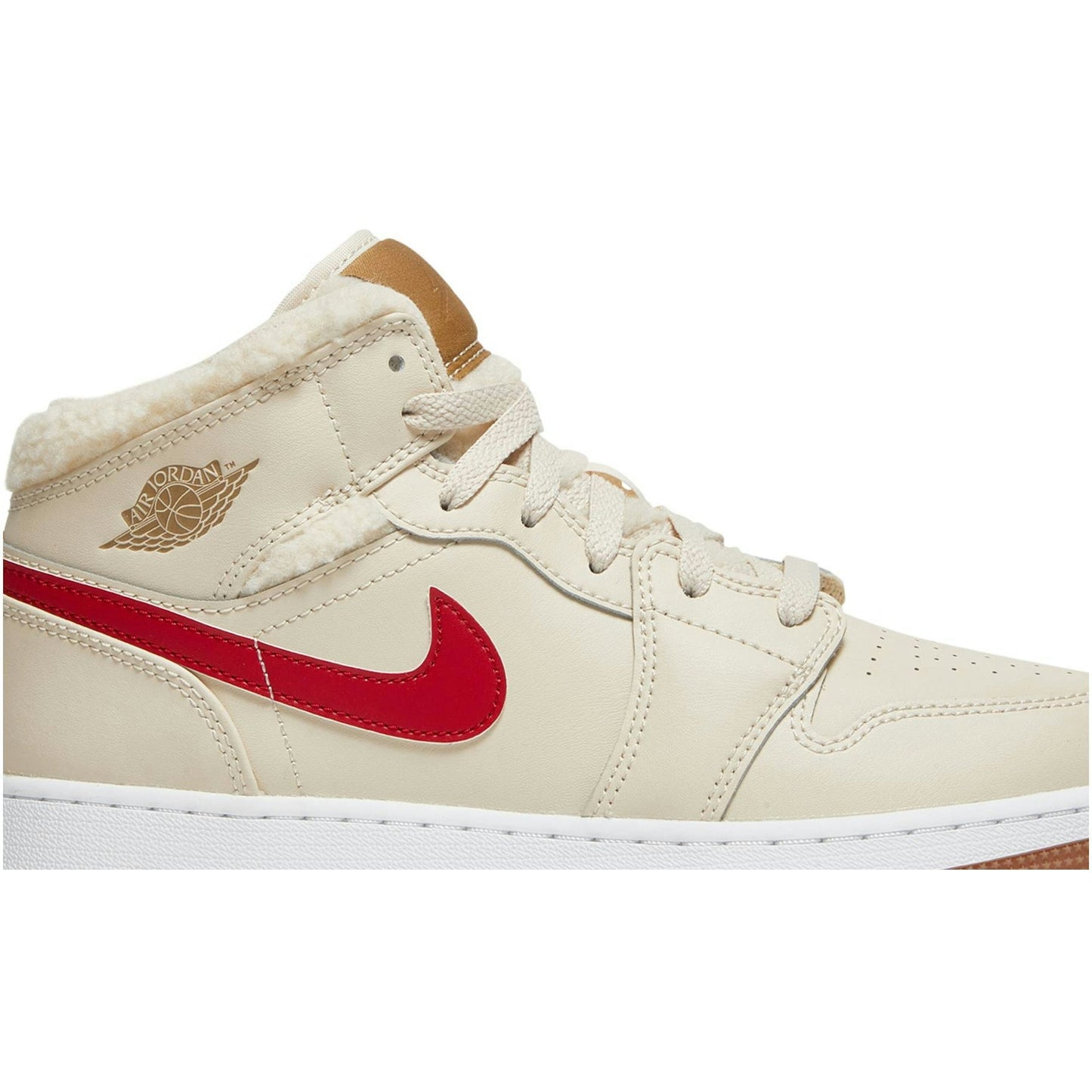 ( Grade School ) Air Jordan 1 Mid Utility ‘Fleece’ DO2207-264