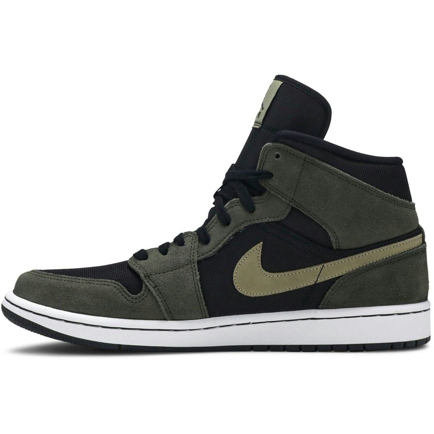 ( Women ) Air Jordan 1 Mid ‘Olive’ BQ6472-030