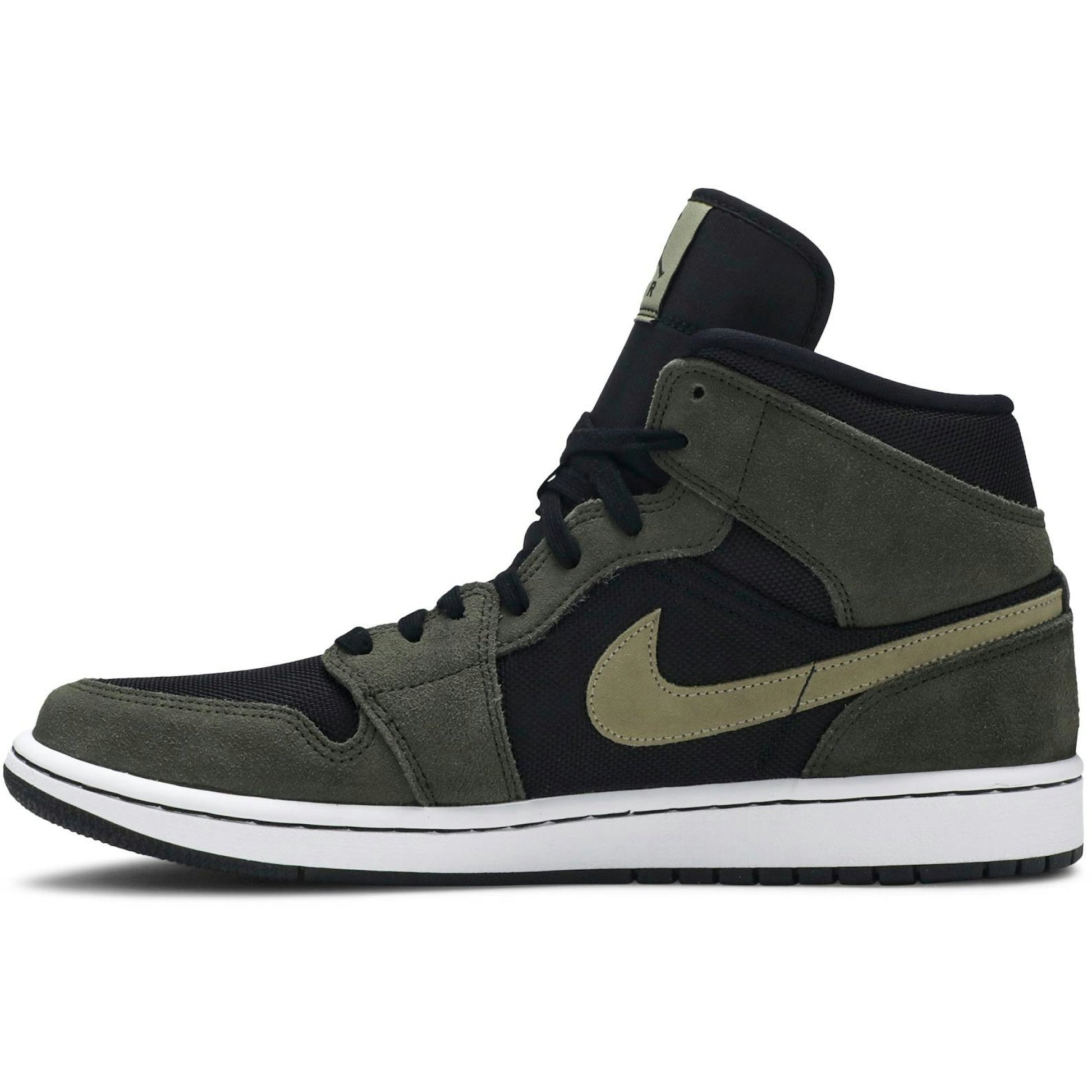 ( Women ) Air Jordan 1 Mid ‘Olive’ BQ6472-030