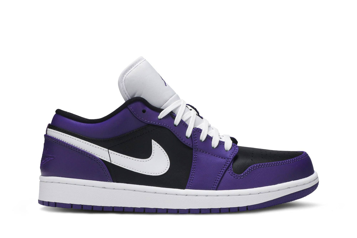 Air Jordan 1 Low Court Purple Black 553558-501