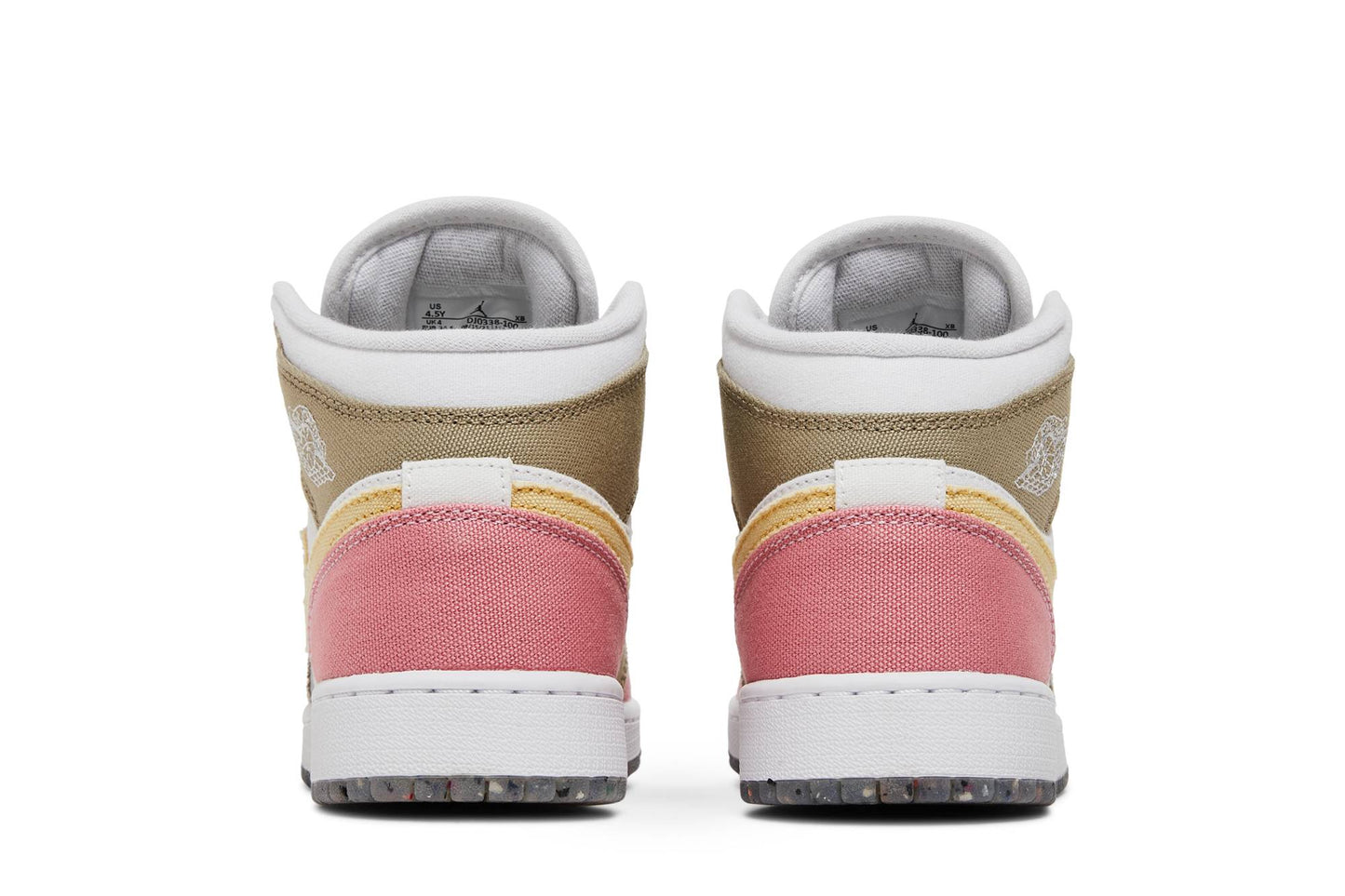 ( Grade School ) Air Jordan 1 Mid ‘Pastel Grind’ DJ0338-100