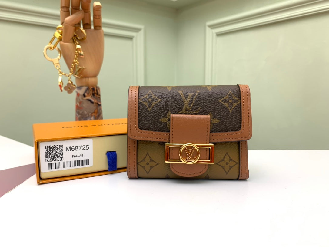 Louis Vuitton Dauphine Compact Wallet - Monogram &amp; Monogram Reverse Canvas