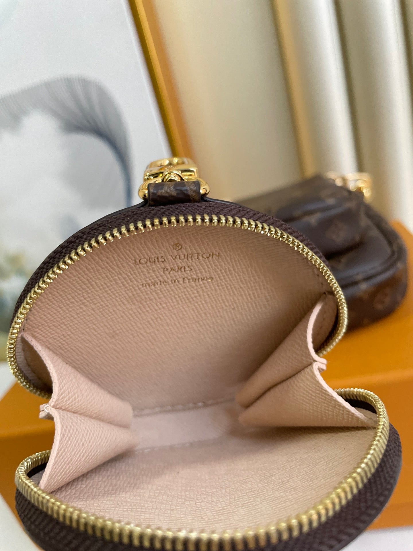 Louis Vuitton Multi Pochette Accessoires Monogram Canvas Brown Crossbody Bag