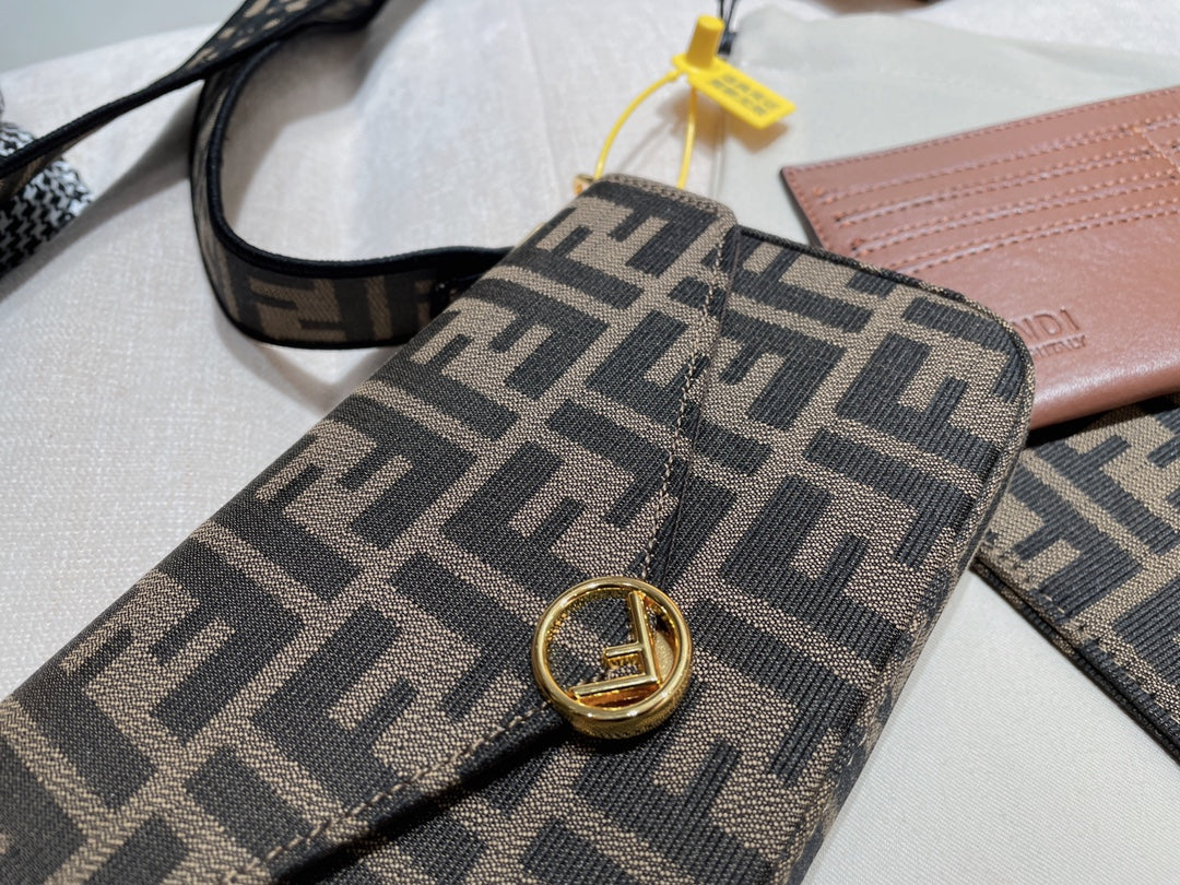 Fendi Monogram Canvas and Embossed Leather Handbag and Wallet Collection