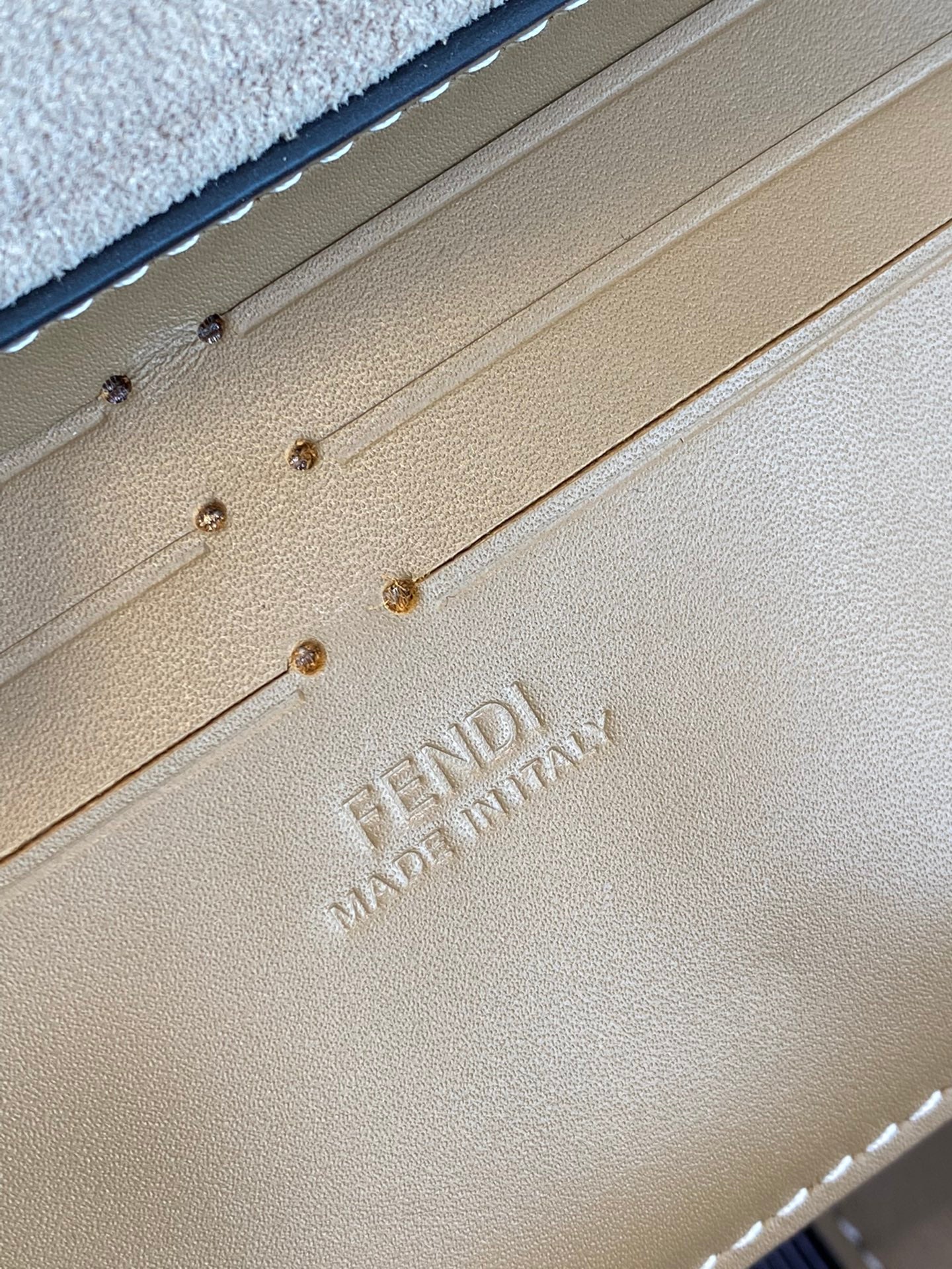 Fendi Brown Zucca Canvas Kan I Shoulder Bag with Silver-Tone Hardware