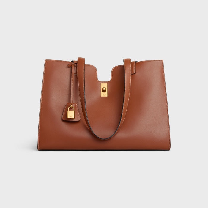 Celine Cabas 16 in Smooth Calfskin - Tan